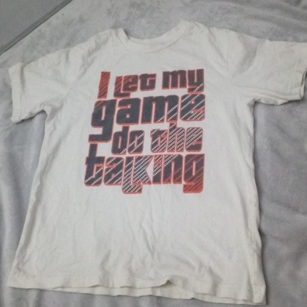 Boys white t-shirt